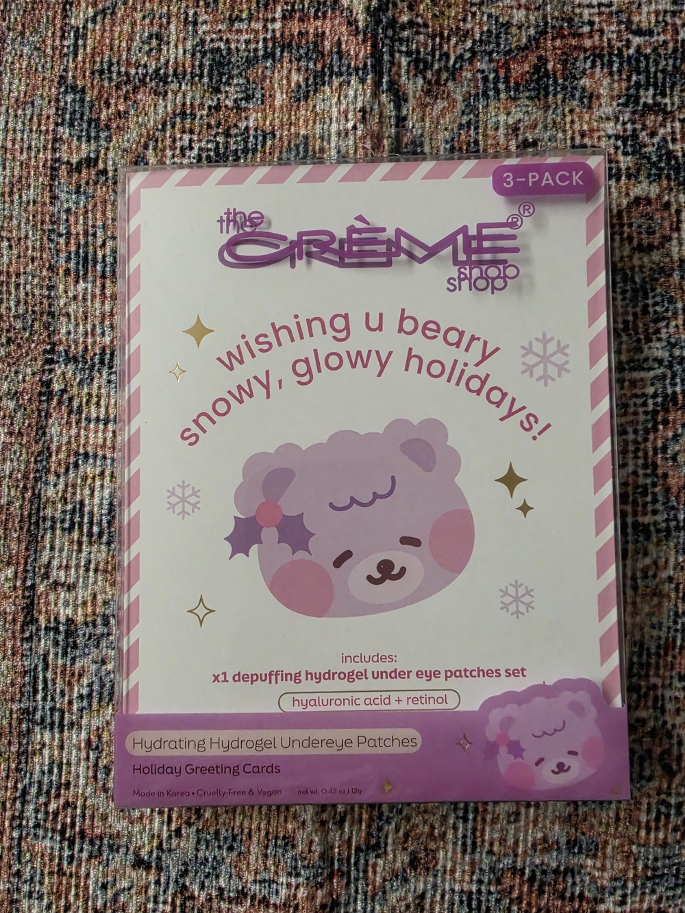 The Creme Shop Pink Hydrating Hydrogel Undereye Patches - 3-Pack